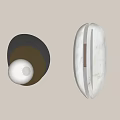 Modern wall lamp 3d model