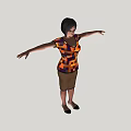 Characters 3d model