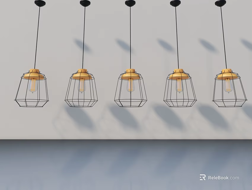 Modern Interior Swing Door Design For Home Kitchen With Glass Panels 3d model