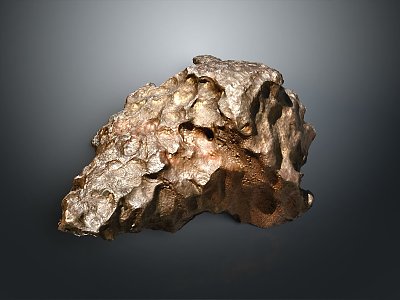 Ore Gold Ore Goutou Gold Original Rock Block Rock Block Rock Specimen Boulder model