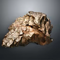Rough Natural Stone and Smooth Solid Wood Material Texture for Modern Rustic Home Decor Design