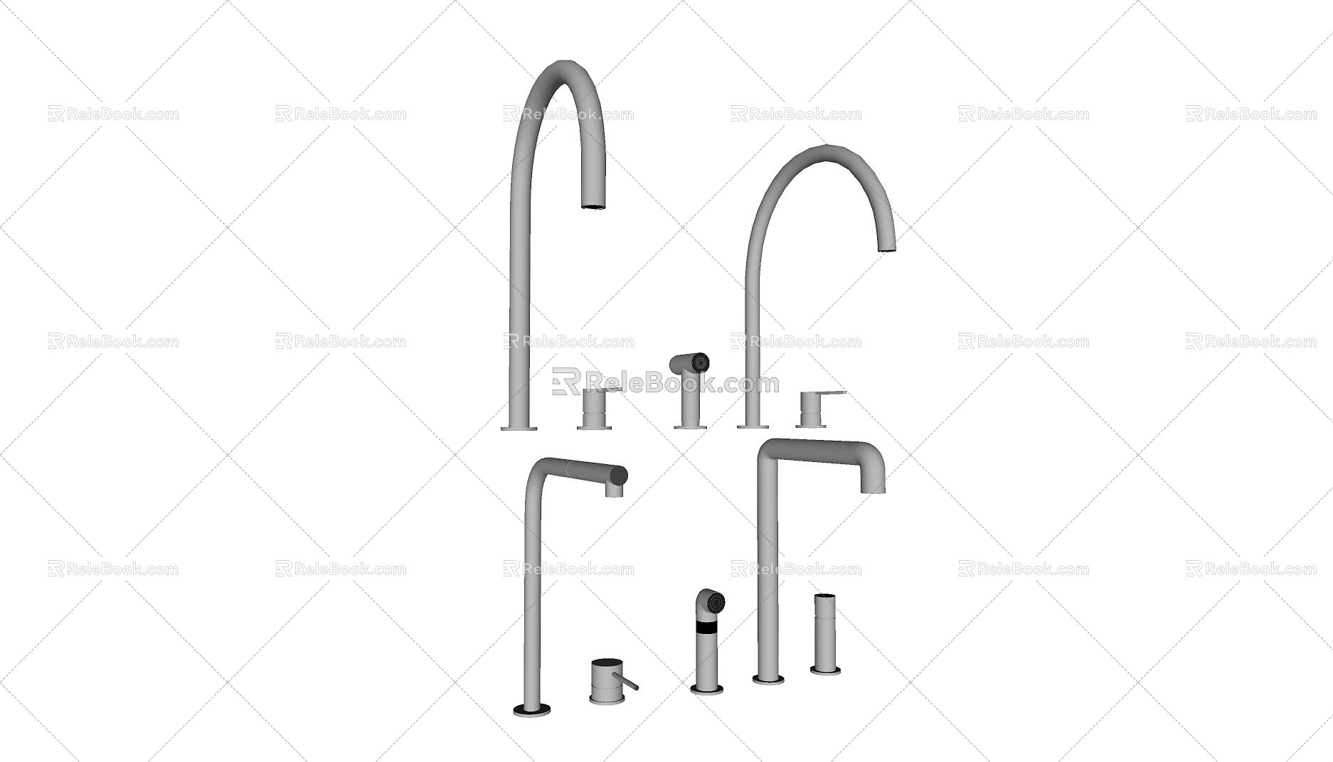 Modern faucet model