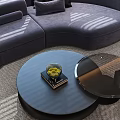 Modern Office Interior Design With Comfortable Sofa Coffee Table Desk Chair Large Windows And Skylight