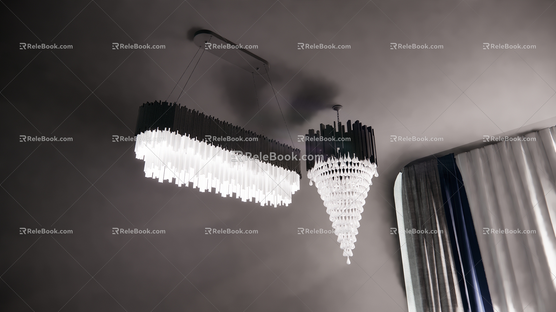 Modern chandelier model