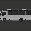 School Bus Modern Bus 3d model