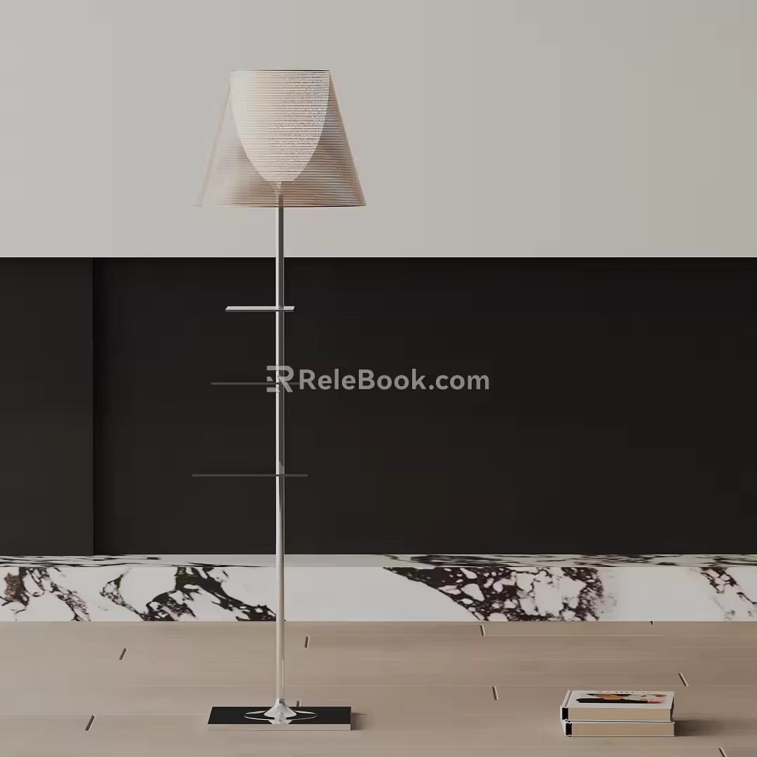 Modern floor lamp 3d model