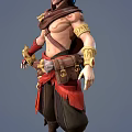 Game Character Male Character Anime Character Cartoon Character 3d model