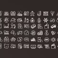 Internet Website Line Icon 3d model