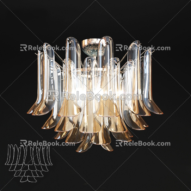 Crystal chandelier model