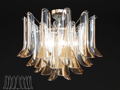 Crystal chandelier model