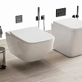 Smart toilet 3d model