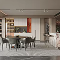 Modern Restaurant 3d model