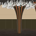 Modern Columns Special-shaped Columns 3d model