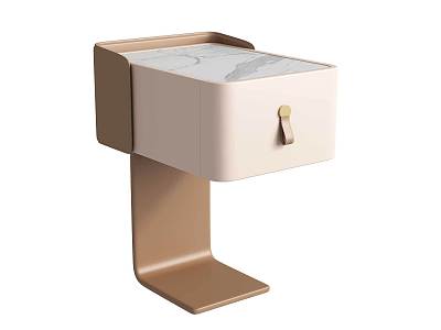 Minismal wind bedside table 3d model