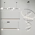 Modern Chandelier Designs Featuring Circular Rings Linear Bar And Hanging Fixtures
