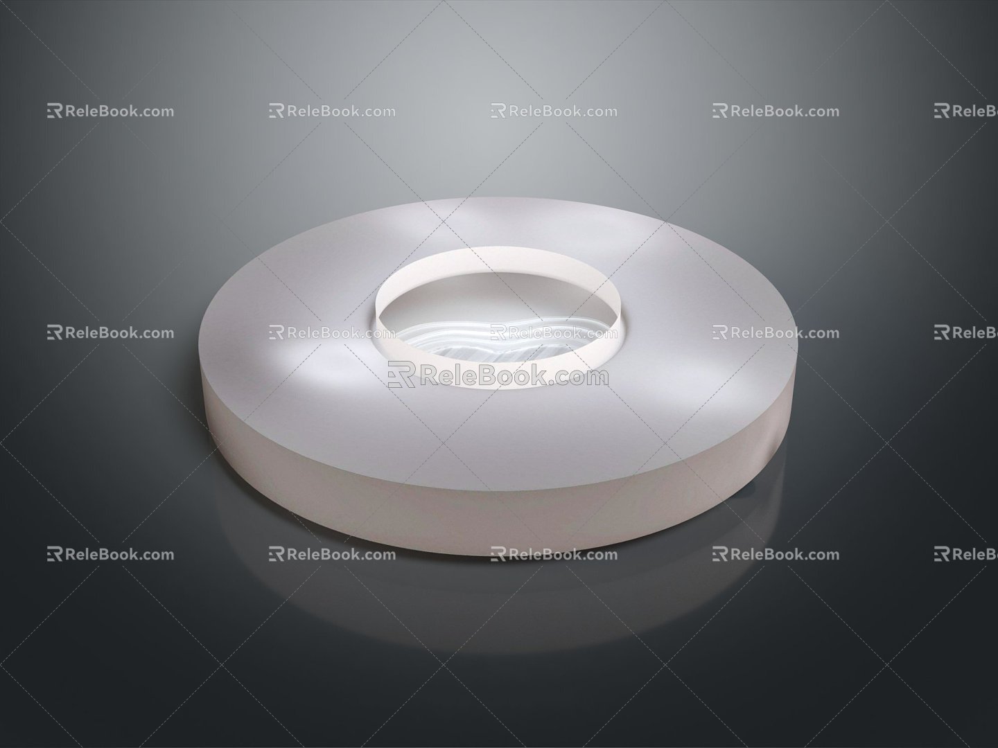 Modern tape transparent tape high strength tape 3d model