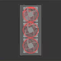 Modern mainframe computer mainframe computer chassis 3d model