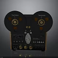 Technics Vintage Reel to Reel Tape Recorder With Dual Reels And Control Panel
