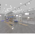 Modern Clothing Store With Window Display Fashion Mannequins And Bright Interior