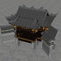 Chinese Stage Ancient Stage 3d model