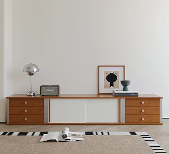 Modern medieval TV cabinet 3d model