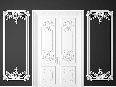 European-style double door model