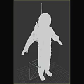 Astronaut Spacesuit Detailed Full Body Design Featuring Protective Gear Front And Side Views