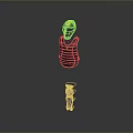 Black And Yellow Weapon Gear Including Helmet Protective Gear And Leg Guards On Gray Background