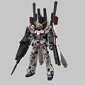 Robot Armed Robot Science Fiction Robot War Machine Mobile Soldier Gundam Transformers 3d model