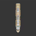 Luxury Cruise Ship With Multiple Decks Blue White Design And Yellow Funnel
