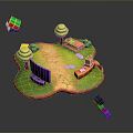 Game Environment Game Scene Fairy Tale Scene Fairy Tale Magic Scene Magic Item Fantasy Scene 3d model