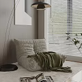 Caterpillar Lazy Sofa Casual Sofa 3d model