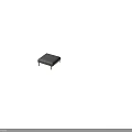 Roof Garden Outdoor Seating With Wooden Frame Black Legs And Dark Green Cushion