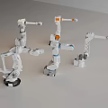 Mechanical Arm Manipulator Intelligent Robot Industrial Robot Automatic Mechanical Arm 3d model