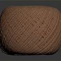 Orange Soft Yarn Ball For Knitting Craft And Daily Use