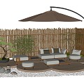 Outdoor Sofa 3d model