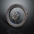 Modern Tyres Motorcycle Tyres 3d model