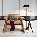 Modern Single Sofa Single Sofa Single Chair 3d model