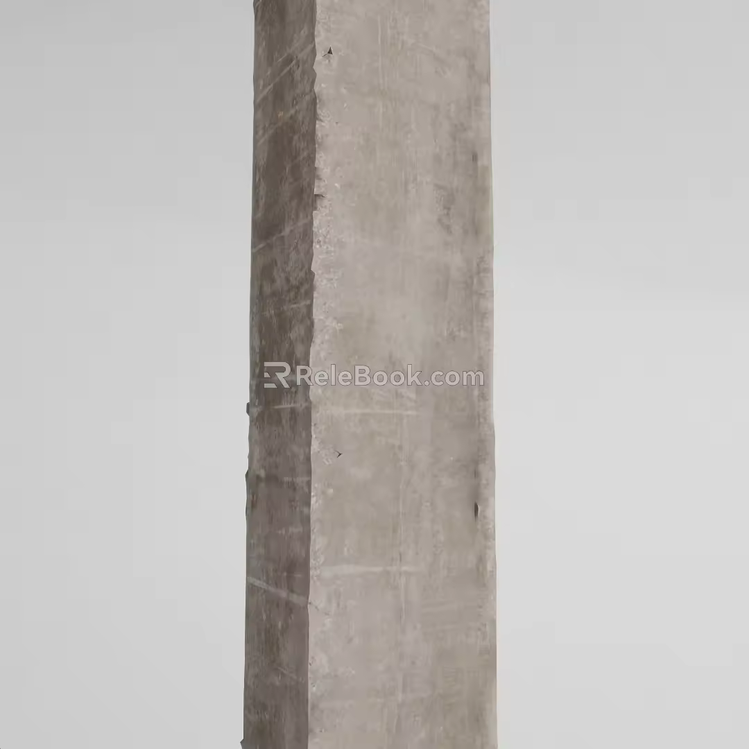 Modern Columns Cement Columns Stone Columns 3d model