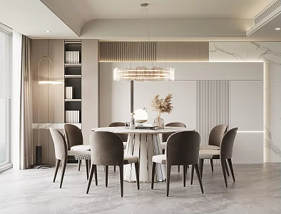 Modern Restaurant 3d model