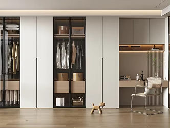 Home cloakroom SU model 3d model