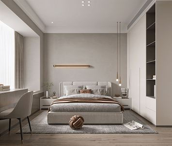 Modern Bedroom 3d model