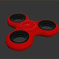 Fingertip Gyro Gyro Gyro Fighting Gyro Sci-Fi Gyro Sci-Fi Weapon Sci-Fi Component 3d model