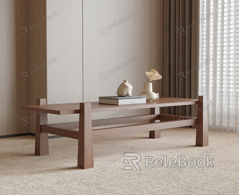 Bench bed end stool model