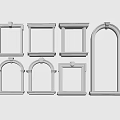 Versatile Hardware Tools Featuring Various Shapes Metal Frames For Decorative And Construction Use