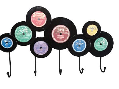 Modern vinyl record discs model