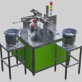 automatic assembly machine 3d model
