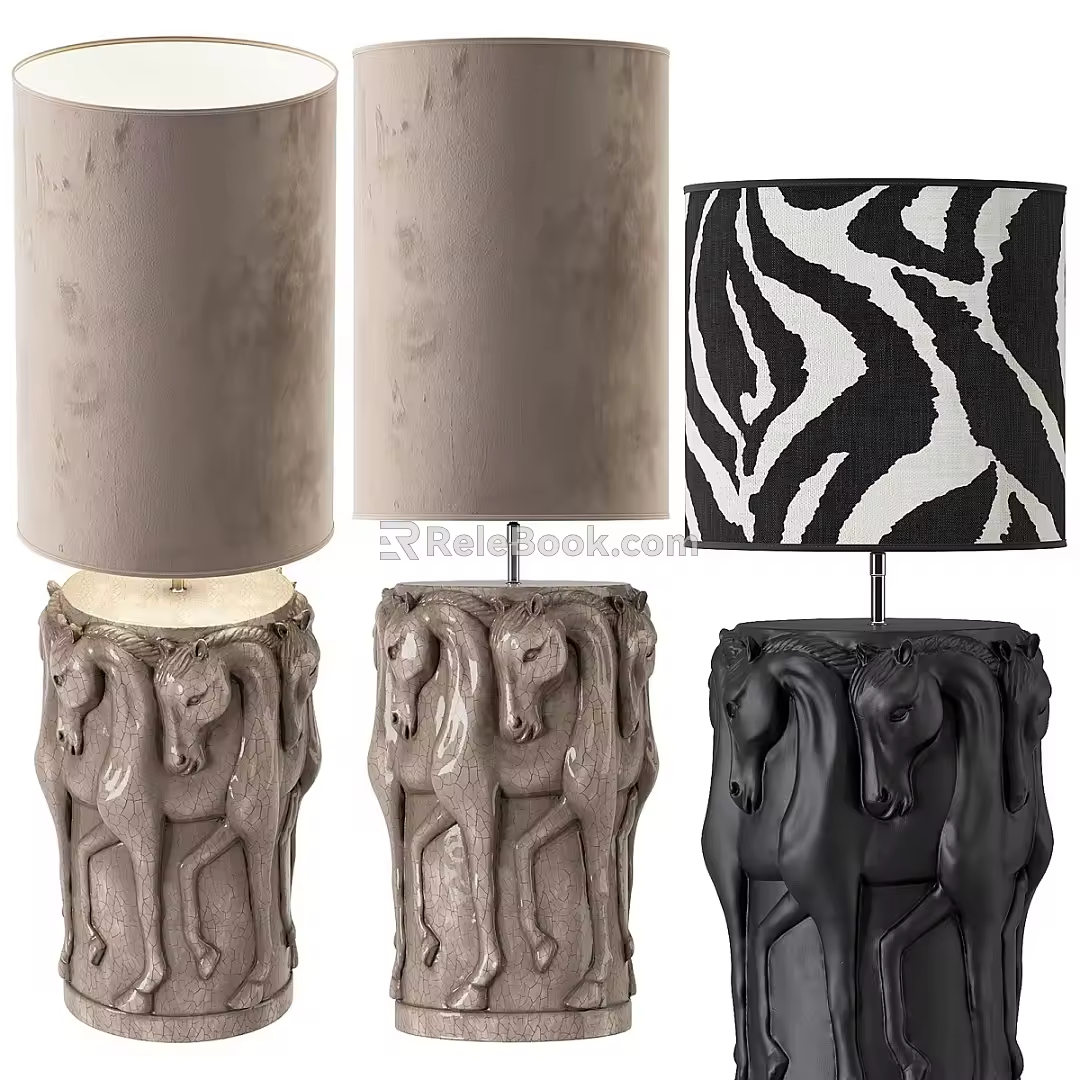 Table lamp 3d model