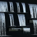 Ornamental Garden Waterfall Features With Various Cascading Designs For Outdoor Decor