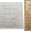 Modern Rectangular Carpet 3d model